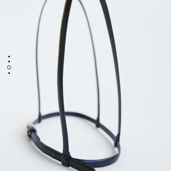 Zara Accessories Zara Nwt Limited Edition Leather Harness Belt